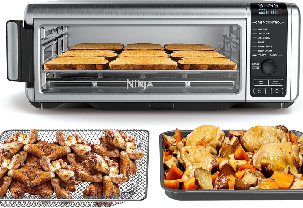 Test & Avis Ninja Digital Air Fry Countertop Oven, 8-in-1, XL, Silver, SP101